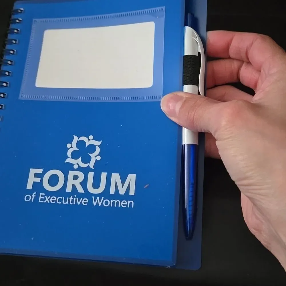 $3 W Purchase Mini Notebook Forum of Executive Women Blue And Pen Note…